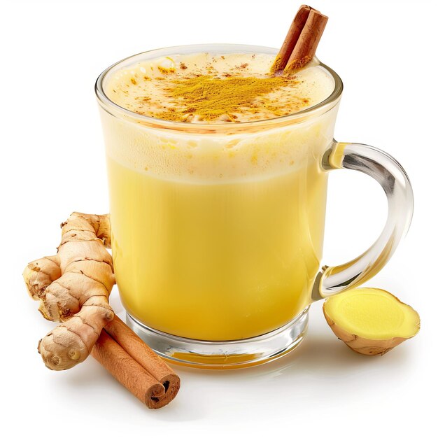 Jaggery Ginger Milk